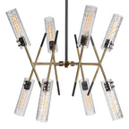 Suspension linéaire Uttermost Telesto à 8 lumières