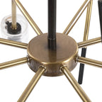 Suspension linéaire Uttermost Telesto à 8 lumières
