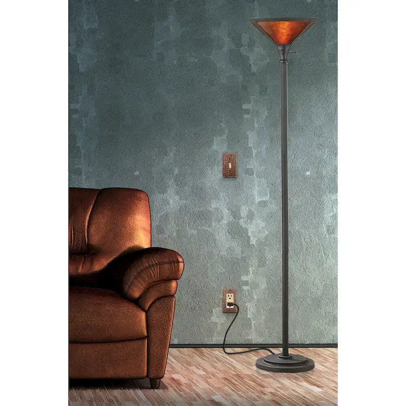 Plaque de protection pour interrupteur différentiel/à bascule en cuivre Premier Copper Products - Quantité : 4 (SR1_PKG4) - Marron