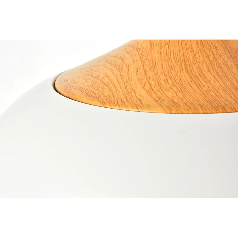 Suspension de la collection Nora de Living District, en bois blanc et naturel