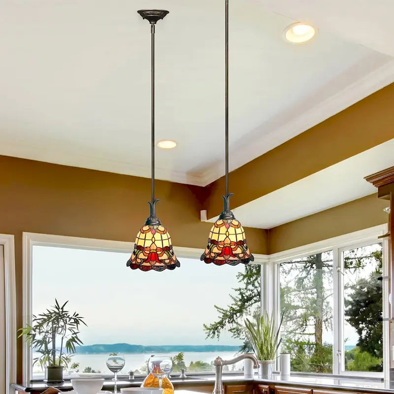 Freeport Tiffany Mini Pendant - Mica Black