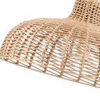 Suspension CO-Z Boho en corde de chanvre tressée à la main - Beige