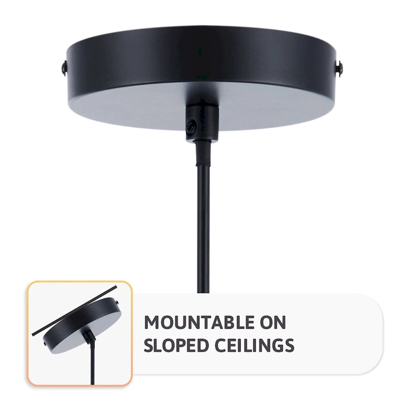 Suspension CO-Z Boho en corde de chanvre tressée à la main - Beige