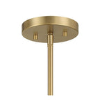 Suspension Minka Lavery Segan couleur charbon et laiton doux