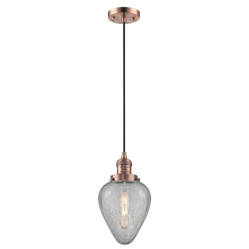 Innovations Lighting Geneseo 7  Wide Mini Pendant - Cord Suspension