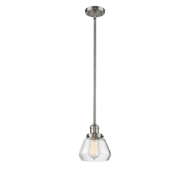 Suspension Fulton Single Light 7 Wide Mini avec Innovations Lighting