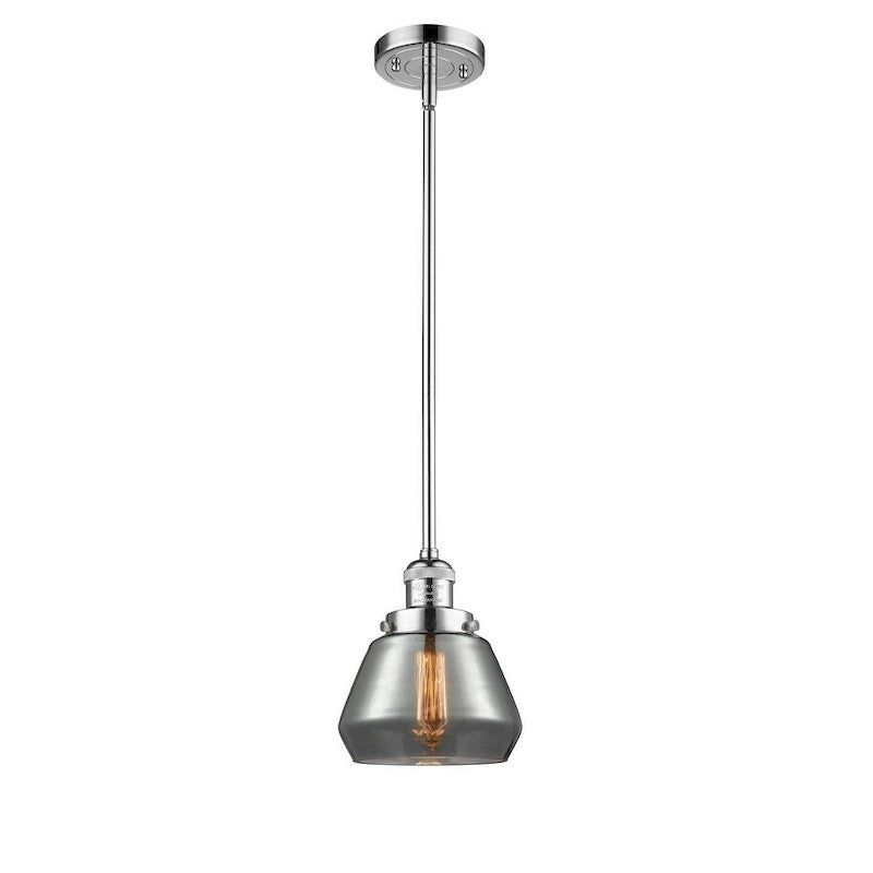Suspension Fulton Single Light 7 Wide Mini avec Innovations Lighting