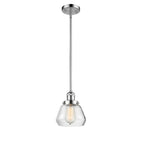 Suspension Fulton Single Light 7 Wide Mini avec Innovations Lighting