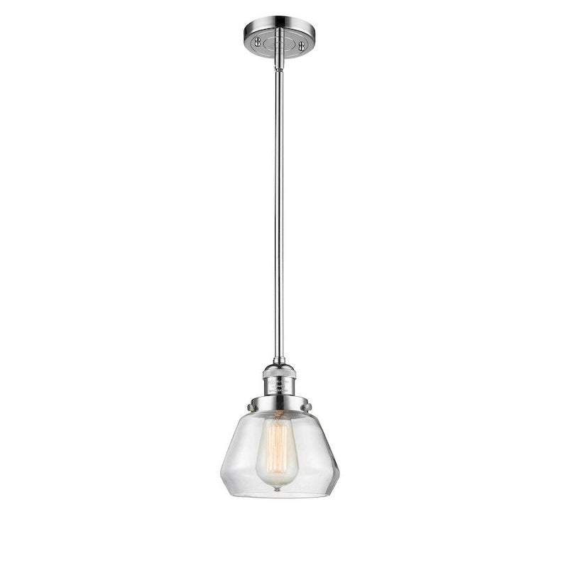 Suspension Fulton Single Light 7 Wide Mini avec Innovations Lighting