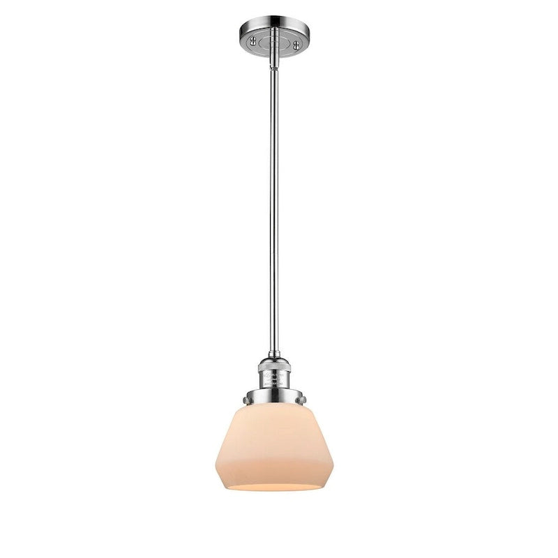 Suspension Fulton Single Light 7 Wide Mini avec Innovations Lighting