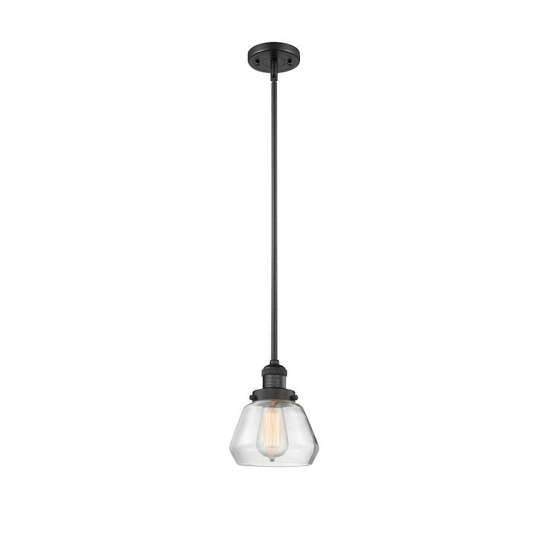 Suspension Fulton Single Light 7 Wide Mini avec Innovations Lighting