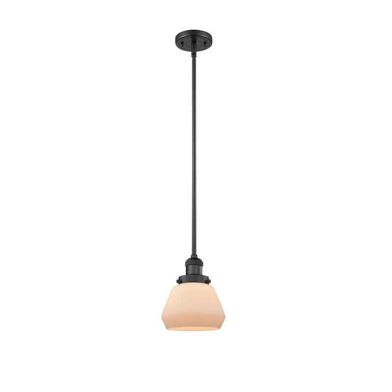Suspension Fulton Single Light 7 Wide Mini avec Innovations Lighting