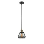 Suspension Fulton Single Light 7 Wide Mini avec Innovations Lighting