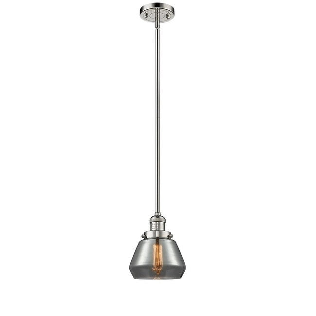 Suspension Fulton Single Light 7 Wide Mini avec Innovations Lighting