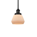 Suspension Fulton Single Light 7 Wide Mini avec Innovations Lighting