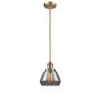 Suspension Fulton Single Light 7 Wide Mini avec Innovations Lighting