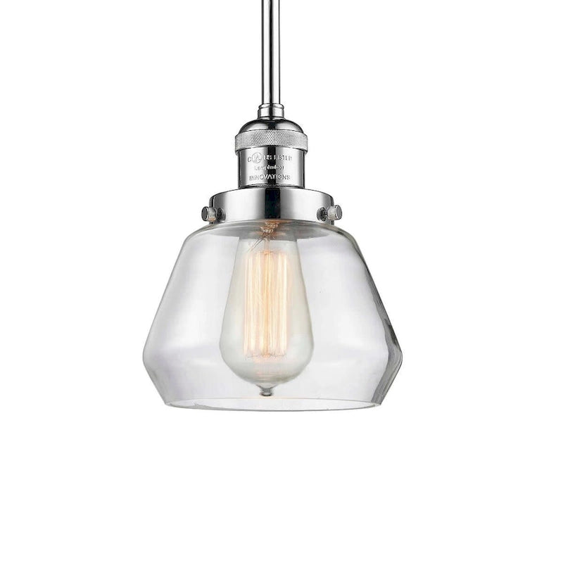 Suspension Fulton Single Light 7 Wide Mini avec Innovations Lighting