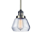 Suspension Fulton Single Light 7 Wide Mini avec Innovations Lighting