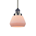 Suspension Fulton Single Light 7 Wide Mini avec Innovations Lighting