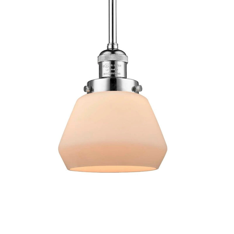 Suspension Fulton Single Light 7 Wide Mini avec Innovations Lighting