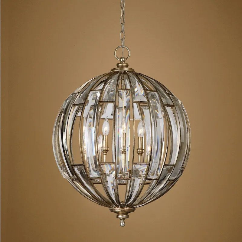 Suspension Uttermost Vicentina à 6 lumières