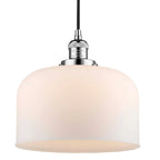 Suspension Innovations Lighting X-Large Bell à une seule lumière de 12 pouces de large avec