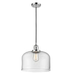 Suspension Innovations Lighting X-Large Bell à une seule lumière de 12 pouces de large avec