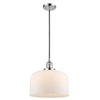 Suspension Innovations Lighting X-Large Bell à une seule lumière de 12 pouces de large avec