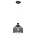 Suspension miniature Innovations Lighting Large Bell 8 pouces de large - à cordon