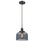 Suspension miniature Innovations Lighting Large Bell 8 pouces de large - à cordon