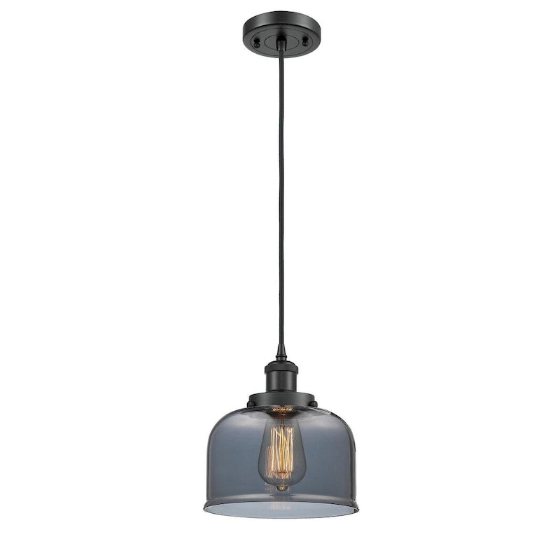Suspension miniature Innovations Lighting Large Bell 8 pouces de large - à cordon