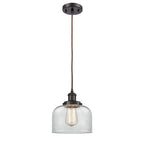 Suspension miniature Innovations Lighting Large Bell 8 pouces de large - à cordon