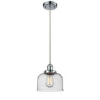 Suspension miniature Innovations Lighting Large Bell 8 pouces de large - à cordon