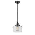 Suspension miniature Innovations Lighting Large Bell 8 pouces de large - à cordon