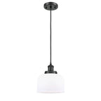 Innovations Lighting Large Bell 8  Wide Mini Pendant - Cord Hung
