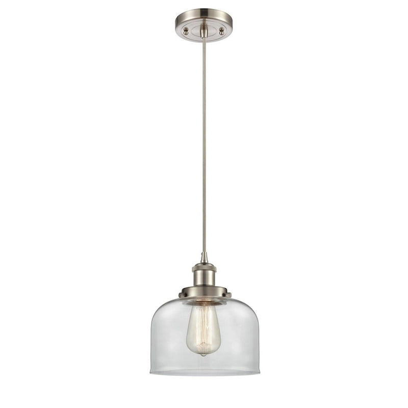 Suspension miniature Innovations Lighting Large Bell 8 pouces de large - à cordon