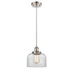 Suspension miniature Innovations Lighting Large Bell 8 pouces de large - à cordon