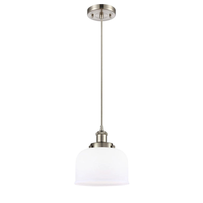 Suspension miniature Innovations Lighting Large Bell 8 pouces de large - à cordon