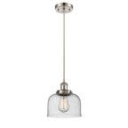 Suspension miniature Innovations Lighting Large Bell 8 pouces de large - à cordon