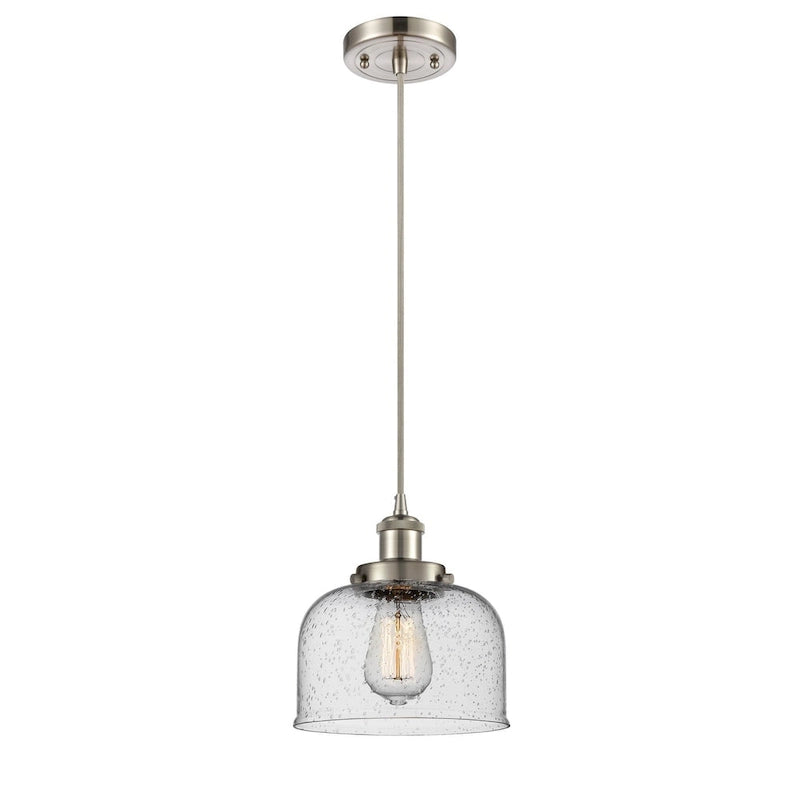 Suspension miniature Innovations Lighting Large Bell 8 pouces de large - à cordon