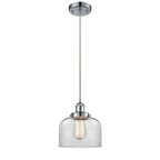 Suspension miniature Innovations Lighting Large Bell 8 pouces de large - à cordon