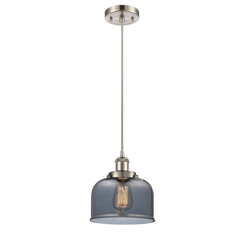 Suspension miniature Innovations Lighting Large Bell 8 pouces de large - à cordon