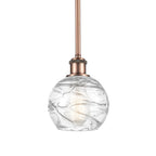Suspension Athens 516-1S-8-6 de Innovations Lighting, modèle Athens 6 pouces de large Mini
