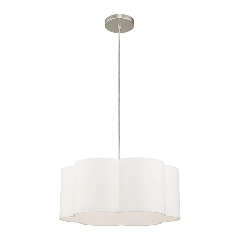 Suspension Chelsea de Livex Lighting, à une lumière, de 45,7 cm de large.