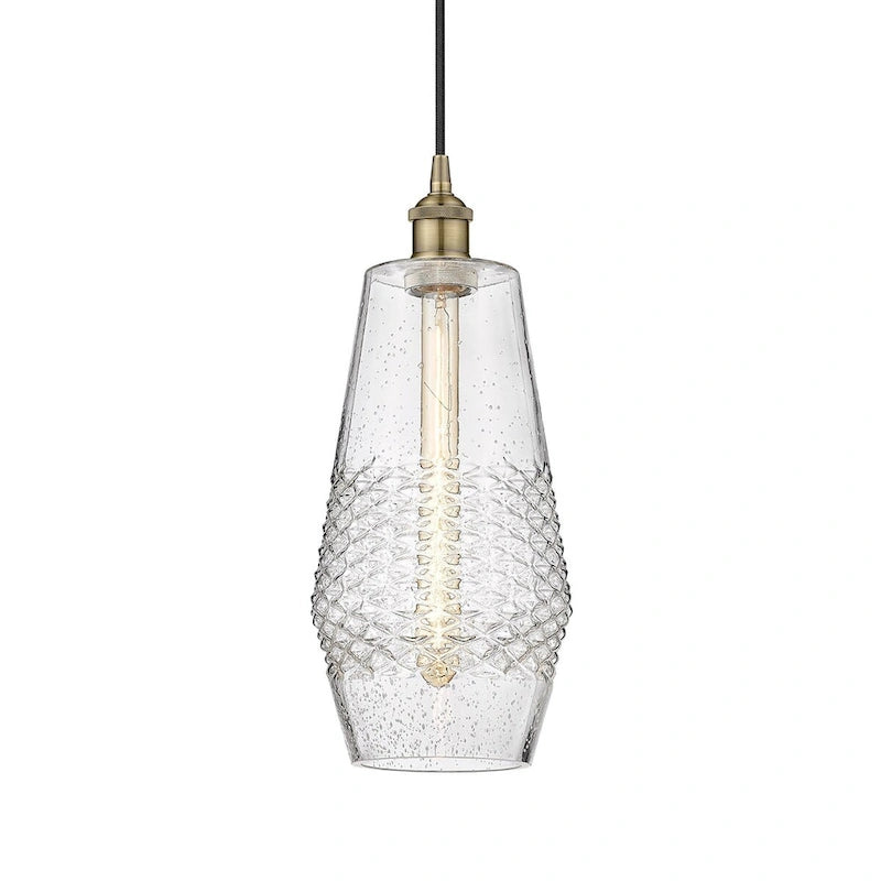 Suspension Windham 616-1P-17-7 Windham de 7 pouces de large Mini