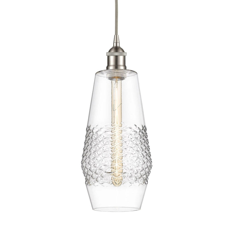 Suspension Windham 616-1P-17-7 Windham de 7 pouces de large Mini