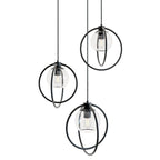 AFX JAMP12MBRND3 Jamie 3 Light 26  Wide Multi Light Pendant