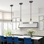 Suspension Livex Lighting Brussels à une seule lumière, 7 pouces de large, en cristal, mini-suspension