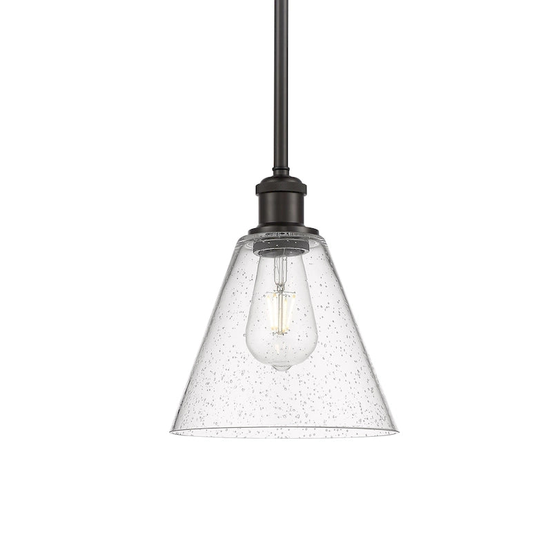 Suspension Berkshire 516-1S-10-8 d'Innovations Lighting, largeur 8 pouces