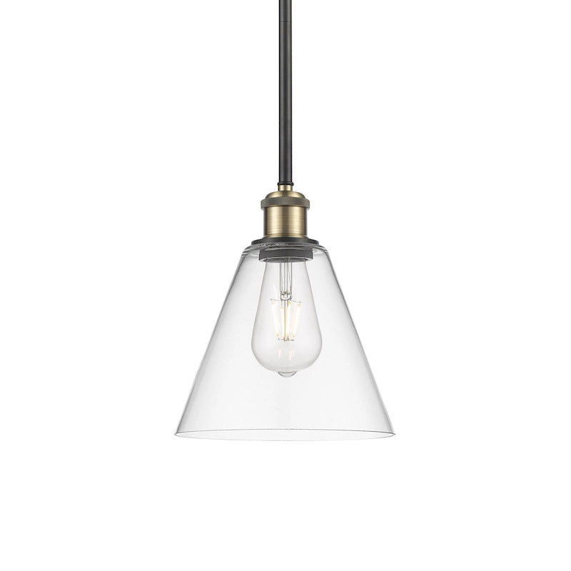 Suspension Berkshire 516-1S-10-8 d'Innovations Lighting, largeur 8 pouces